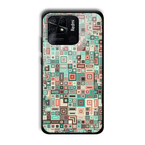 Green Maze Customized Printed Glass Back Cover for Xiaomi