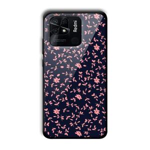 Little Pink Petals Customized Printed Glass Back Cover for Xiaomi Redmi 10