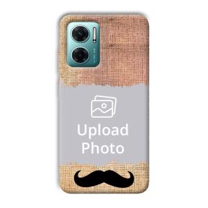 Moustache Customized Printed Back Cover for Xiaomi Redmi 11 Prime 5G