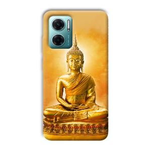 Golden Buddha Phone Customized Printed Back Cover for Xiaomi Redmi 11 Prime 5G
