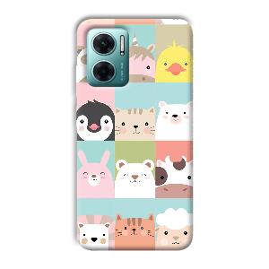 Kittens Phone Customized Printed Back Cover for Xiaomi Redmi 11 Prime 5G