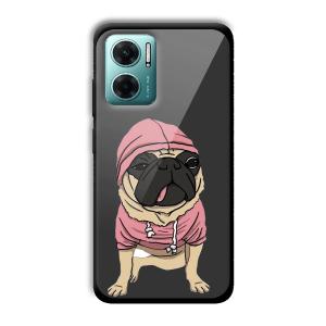 Cool Dog Customized Printed Glass Back Cover for Xiaomi Redmi 11 Prime 5G