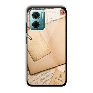 Journal Entry Customized Printed Glass Back Cover for Xiaomi Redmi 11 Prime 5G