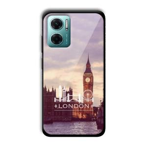 London Customized Printed Glass Back Cover for Xiaomi Redmi 11 Prime 5G