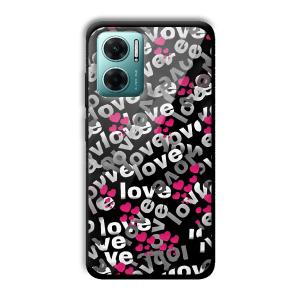 Love Customized Printed Glass Back Cover for Xiaomi Redmi 11 Prime 5G