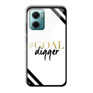 Goal Digger Customized Printed Glass Back Cover for Xiaomi Redmi 11 Prime 5G