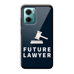 Future Lawyer Customized Printed Glass Back Cover for Xiaomi Redmi 11 Prime 5G