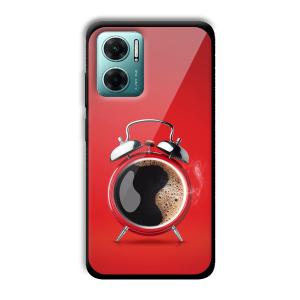 Morning Coffee Customized Printed Glass Back Cover for Xiaomi Redmi 11 Prime 5G