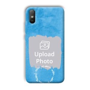 Blue Design Customized Printed Back Cover for Xiaomi Redmi 9A