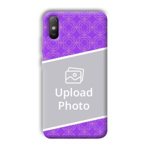 Purple Design Customized Printed Back Cover for Xiaomi Redmi 9A