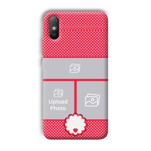 Little Hearts Customized Printed Back Cover for Xiaomi Redmi 9A