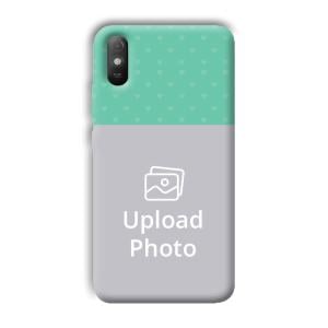 Green Hearts Customized Printed Back Cover for Xiaomi Redmi 9A