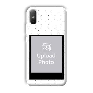 White Background  Customized Printed Back Cover for Xiaomi Redmi 9A