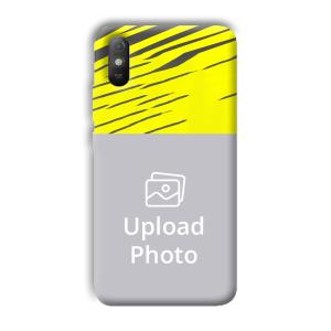 Yellow Lines Customized Printed Back Cover for Xiaomi Redmi 9A