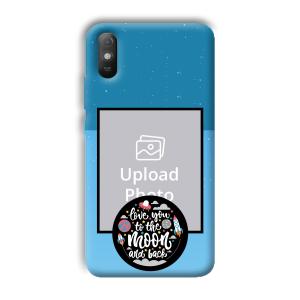 Love You Customized Printed Back Cover for Xiaomi Redmi 9A