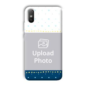 Cute Hearts Customized Printed Back Cover for Xiaomi Redmi 9A