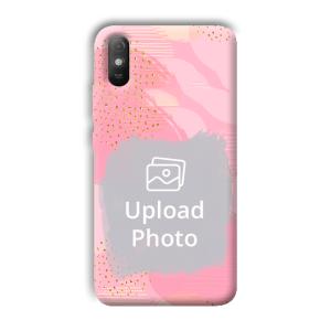 Sparkly Pink Customized Printed Back Cover for Xiaomi Redmi 9A