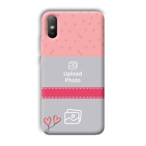 Pinkish Design Customized Printed Back Cover for Xiaomi Redmi 9A