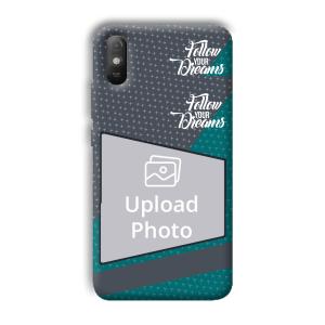 Follow Your Dreams Customized Printed Back Cover for Xiaomi Redmi 9A