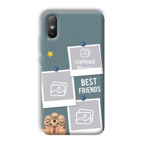 Best Friends Customized Printed Back Cover for Xiaomi Redmi 9A