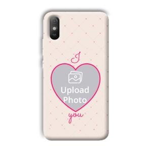 I Love You Customized Printed Back Cover for Xiaomi Redmi 9A