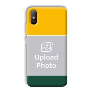 Yellow Green Customized Printed Back Cover for Xiaomi Redmi 9A