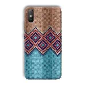 Fabric Design Phone Customized Printed Back Cover for Xiaomi Redmi 9A