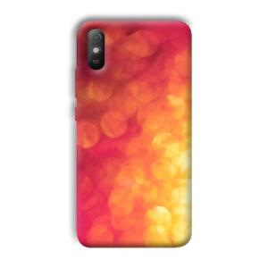 Red Orange Phone Customized Printed Back Cover for Xiaomi Redmi 9A