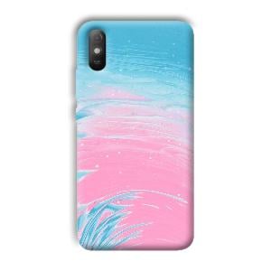 Pink Water Phone Customized Printed Back Cover for Xiaomi Redmi 9A