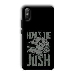 How's The Josh Phone Customized Printed Back Cover for Xiaomi Redmi 9A