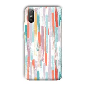 Light Paint Stroke Phone Customized Printed Back Cover for Xiaomi Redmi 9A