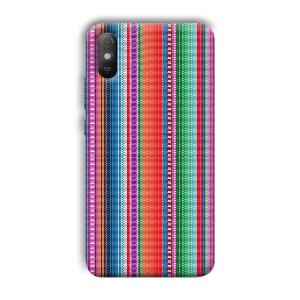 Fabric Pattern Phone Customized Printed Back Cover for Xiaomi Redmi 9A
