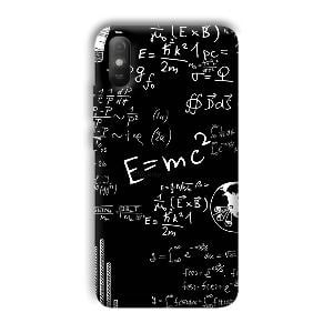 E is Equal To MC2 Phone Customized Printed Back Cover for Xiaomi Redmi 9A