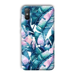 Banana Leaf Phone Customized Printed Back Cover for Xiaomi Redmi 9A