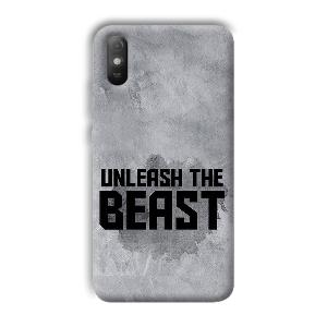 Unleash The Beast Phone Customized Printed Back Cover for Xiaomi Redmi 9A