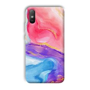 Water Colors Phone Customized Printed Back Cover for Xiaomi Redmi 9A