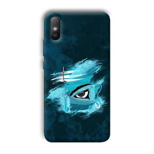 Shiva's Eye Phone Customized Printed Back Cover for Xiaomi Redmi 9A