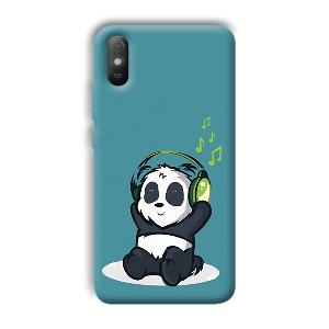Panda  Phone Customized Printed Back Cover for Xiaomi Redmi 9A