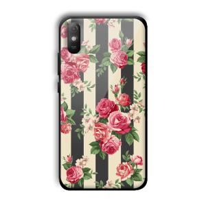 Wall of Flowers Customized Printed Glass Back Cover for Xiaomi Redmi 9A