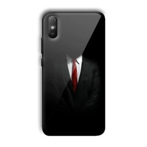 Hitman Customized Printed Glass Back Cover for Xiaomi Redmi 9A