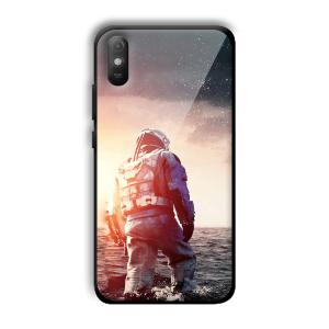 Interstellar Traveller Customized Printed Glass Back Cover for Xiaomi Redmi 9A