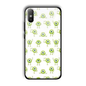 Green Eyes Customized Printed Glass Back Cover for Xiaomi Redmi 9A