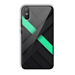 Green Cross Customized Printed Glass Back Cover for Xiaomi Redmi 9A