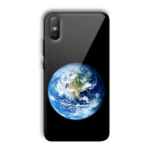 Floating Earth Customized Printed Glass Back Cover for Xiaomi Redmi 9A
