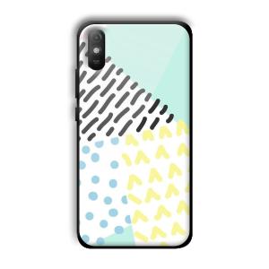 Cool Pattern Customized Printed Glass Back Cover for Xiaomi Redmi 9A
