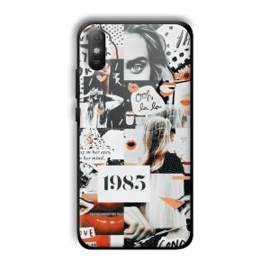 1985 Customized Printed Glass Back Cover for Xiaomi Redmi 9A