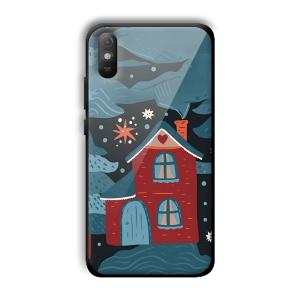 Red House Customized Printed Glass Back Cover for Xiaomi Redmi 9A
