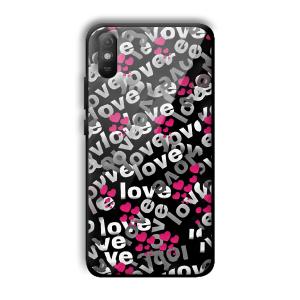 Love Customized Printed Glass Back Cover for Xiaomi Redmi 9A