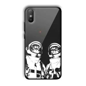 Little Red Dot Customized Printed Glass Back Cover for Xiaomi Redmi 9A