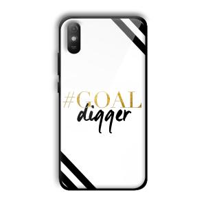 Goal Digger Customized Printed Glass Back Cover for Xiaomi Redmi 9A